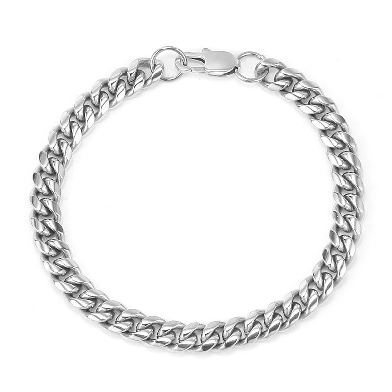 gold Elegance Redefined – 18K Gold Japanese Buckle Cuban Link Bracelet for Men"