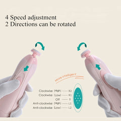 Multifunctional Baby Electric Nail Polisher