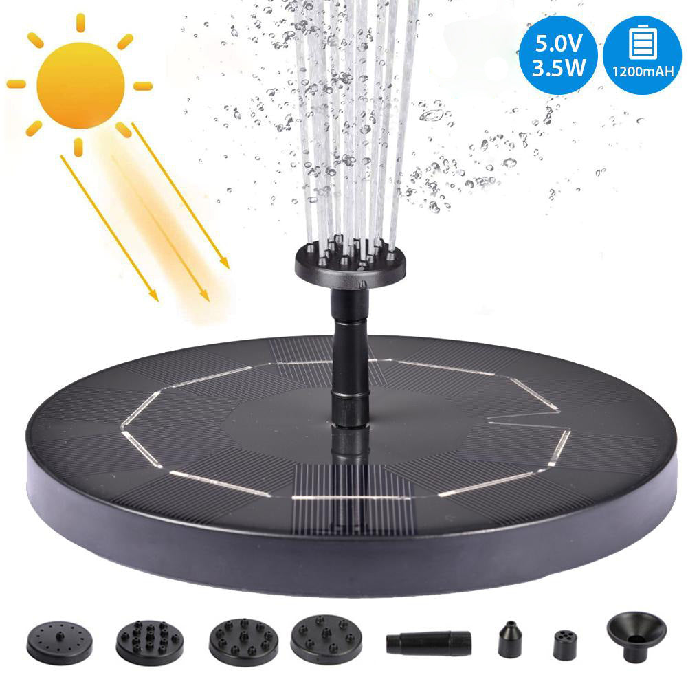 Solar Water Mercury Garden Miniature Floating