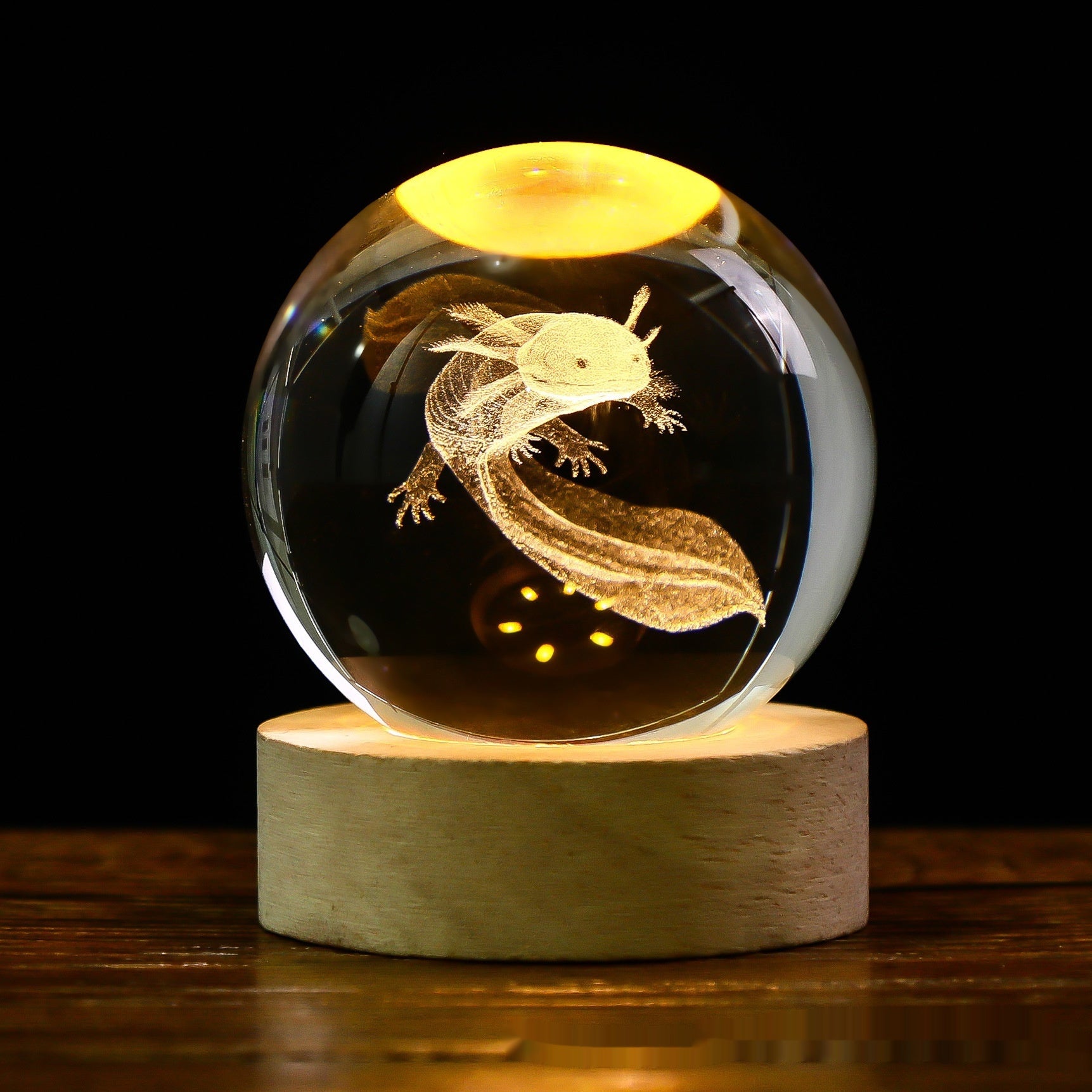 Moon Crystal Ball Small Night Lamp