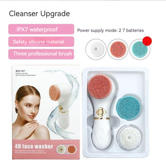 Revolutionary Electric Facial Cleanser for Deep Pore Purification & Radiant Skin