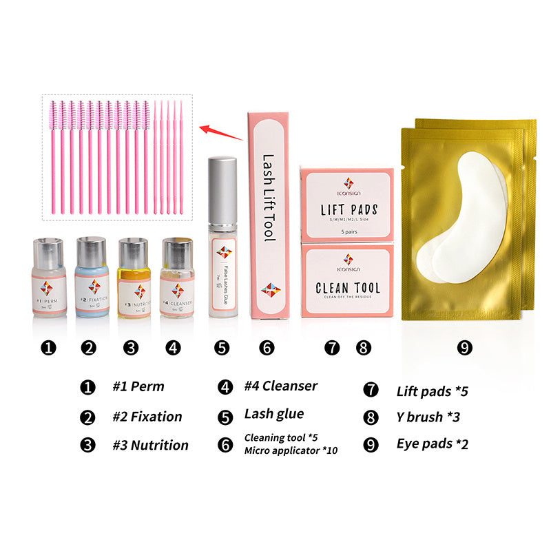 Upgrade Your Look with ICONSIGN Lash Lift Kit – Professional Eyelash Perm & Makeup Tool