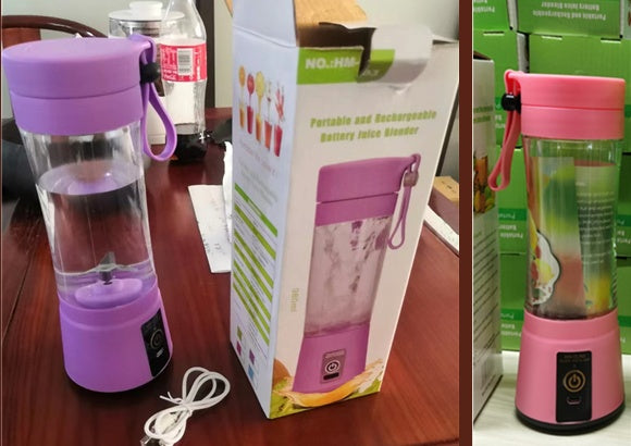 USB Rechargeable Mini Kitchen Fruit Juice Mixer