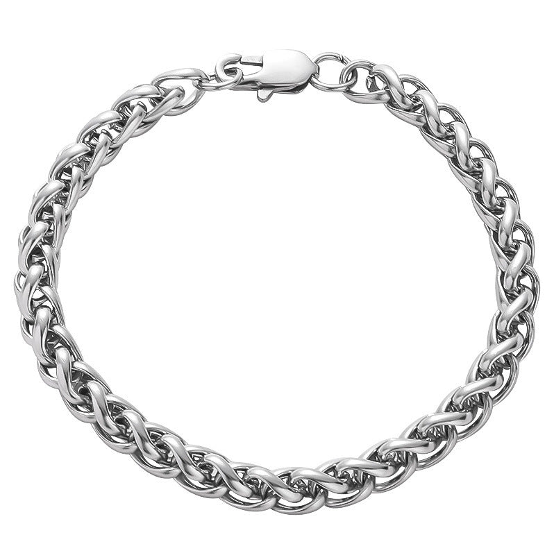 gold Elegance Redefined – 18K Gold Japanese Buckle Cuban Link Bracelet for Men"