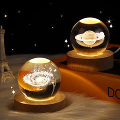 Moon Crystal Ball Small Night Lamp