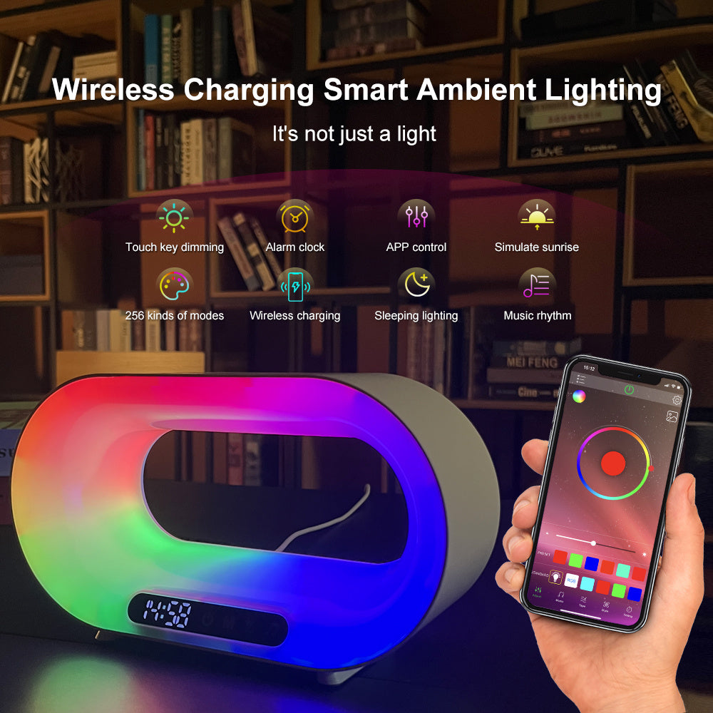 Multi-function 3 In 1 LED Night Light RGB Lamp