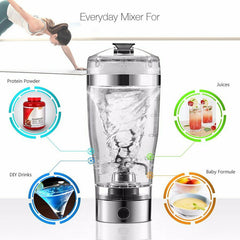 Electric Protein Shake Stirrer USB Shaker Cup