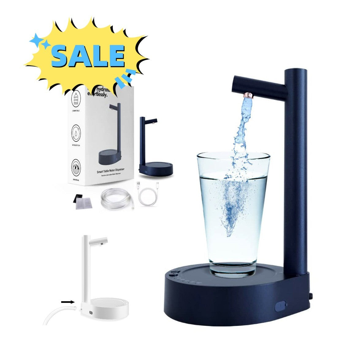Desk Electric Automatic Water Bottle Dispenser