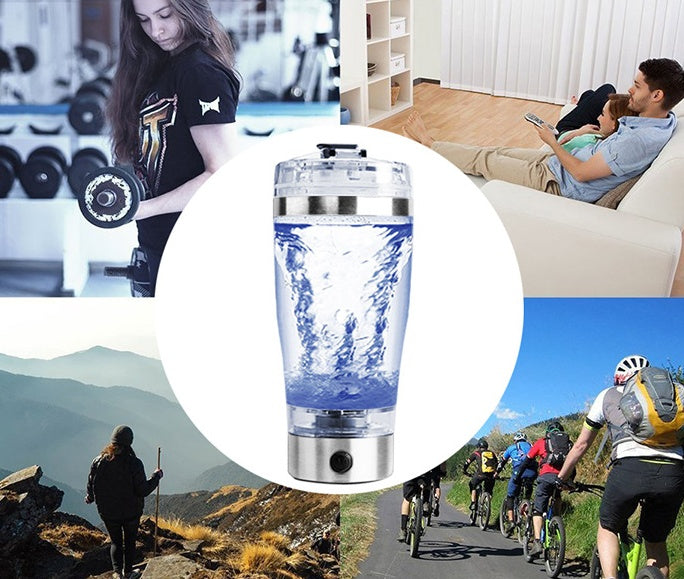 Electric Protein Shake Stirrer USB Shaker Cup